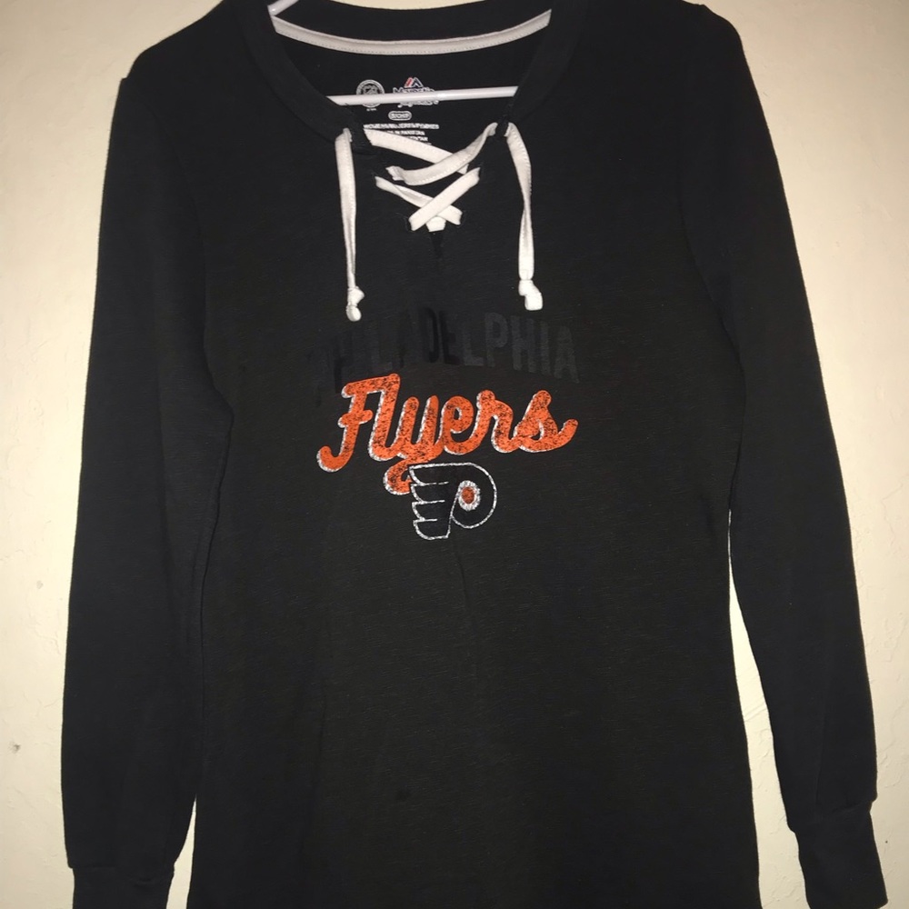 Grey Flyers V-neck Sweatshirt